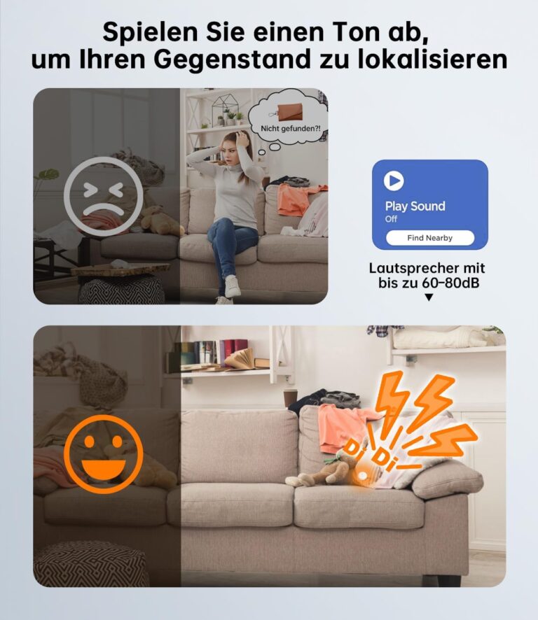 Tracker mit Lautsprecher